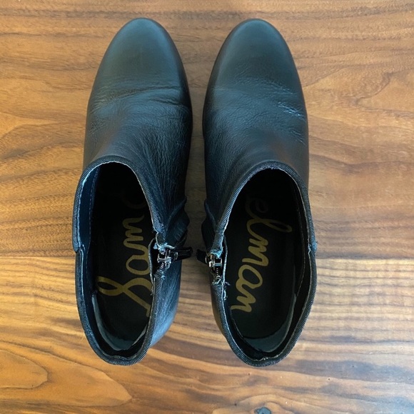 Leather ankle booties by Sam Edelman - Picture 4 of 7